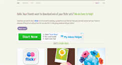 Desktop Screenshot of flickandshare.com
